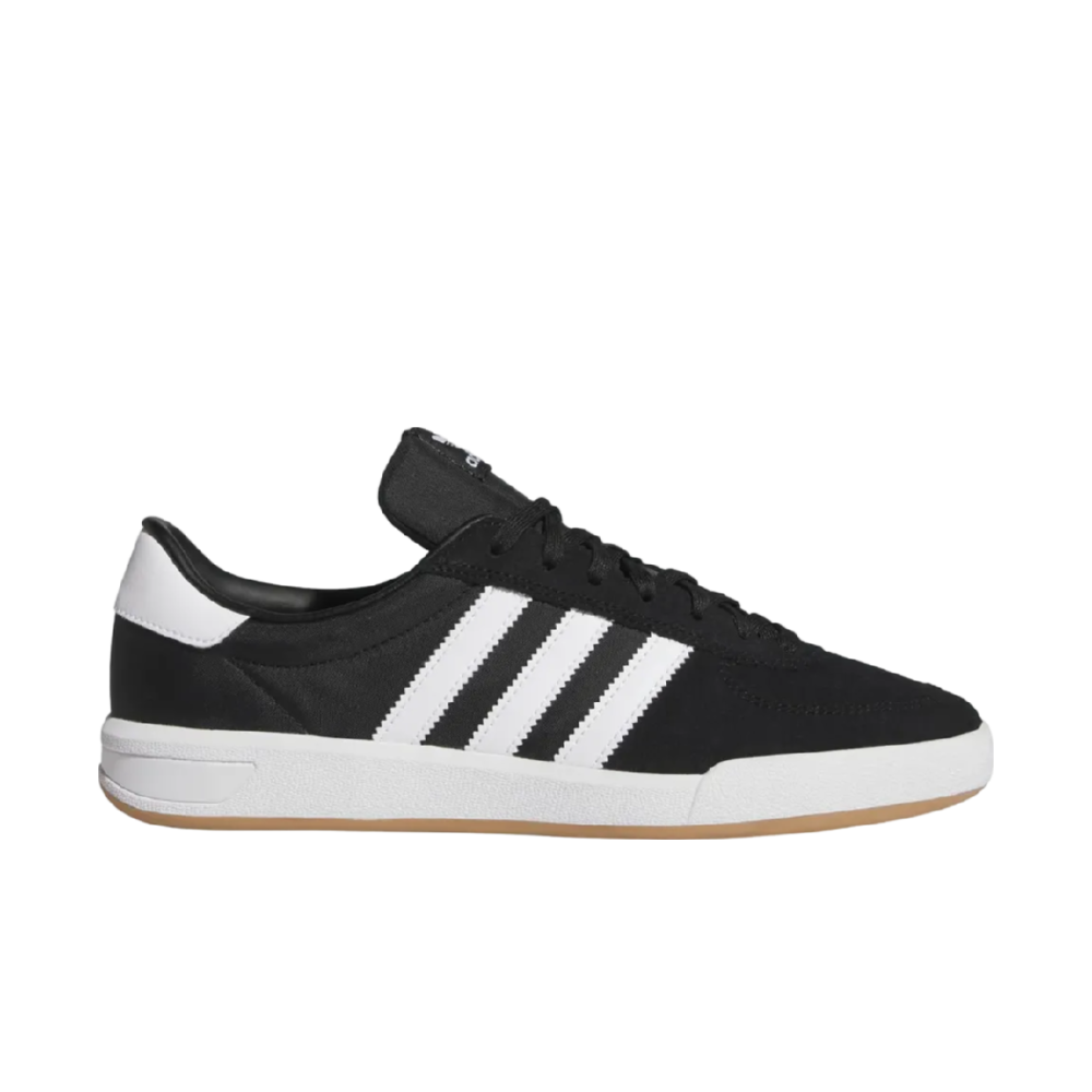 adidas Glenburn Black/White/Gum — skate shoes