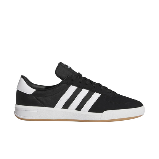 adidas Glenburn Black/White/Gum — skate shoes