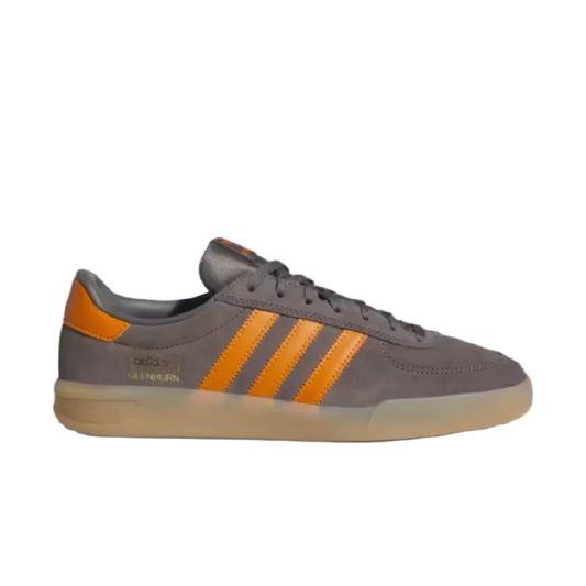 adidas Glenburn Brown/Orange/Gum — skate shoes