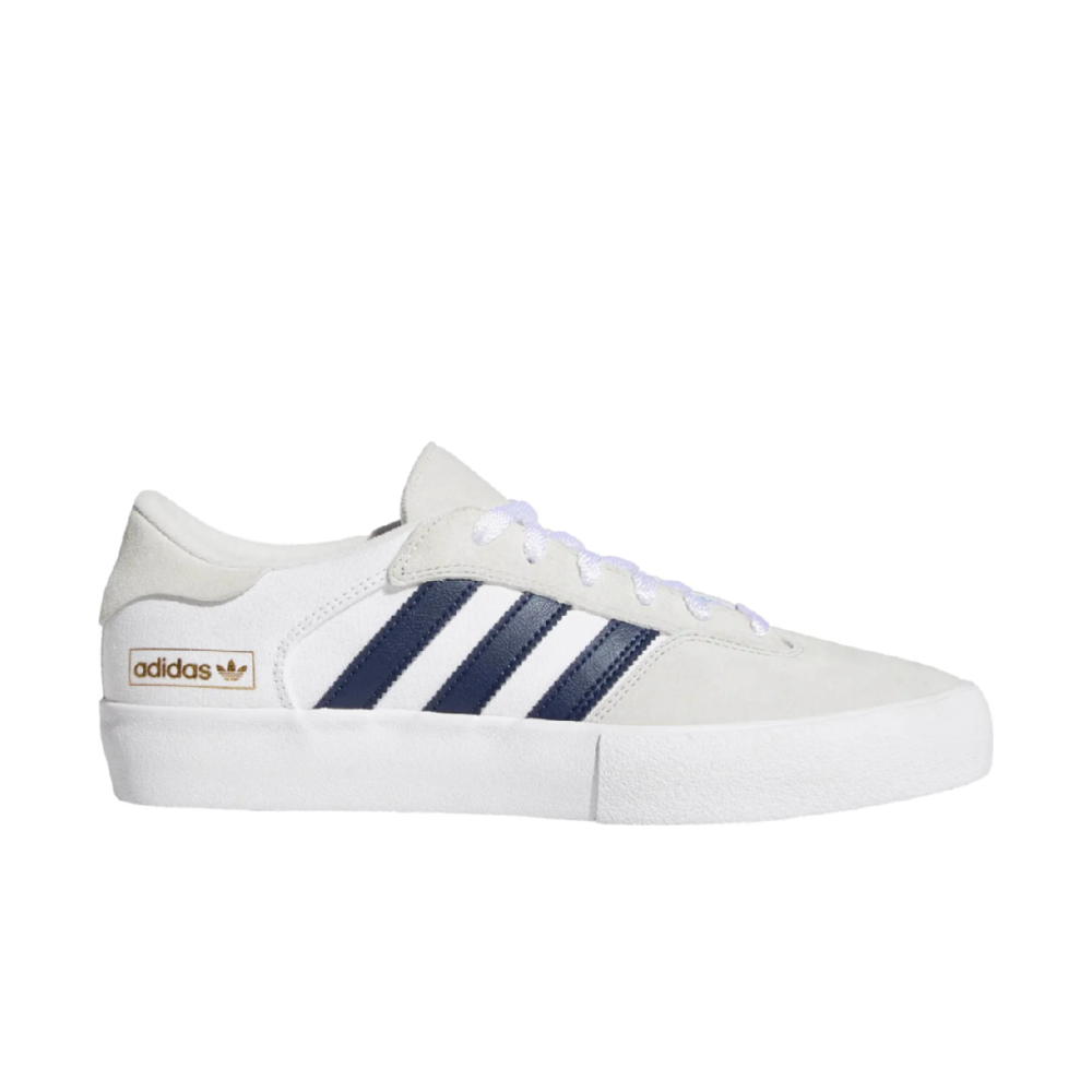 adidas Matchbreak Super White/Navy — skate shoes