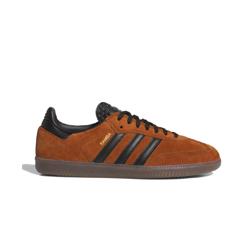 adidas Samba ADV Dusky Bronze/Core Black/Gum — skate shoes
