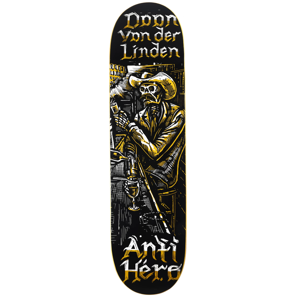 Anti Hero Absentes Daan Deck 8.38
