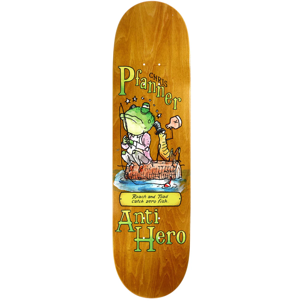 Anti Hero Pfanner Roach And Toad Deck 8.5 (Green Stain)