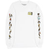 Anti Hero Roached Out Long Sleeve T-Shirt white