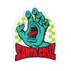 Santa Cruz Arch Checker Hand Sticker
