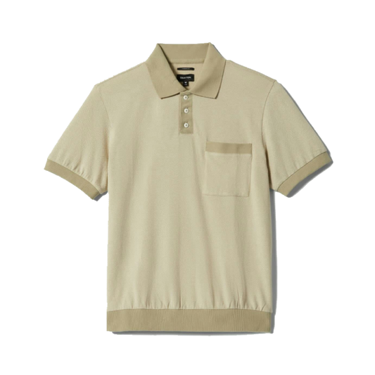 Brixton Weekend Short Sleeve Polo Herringbone