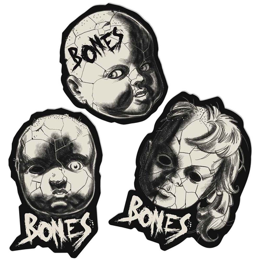 Bones Dollhouse Stickers Assorted