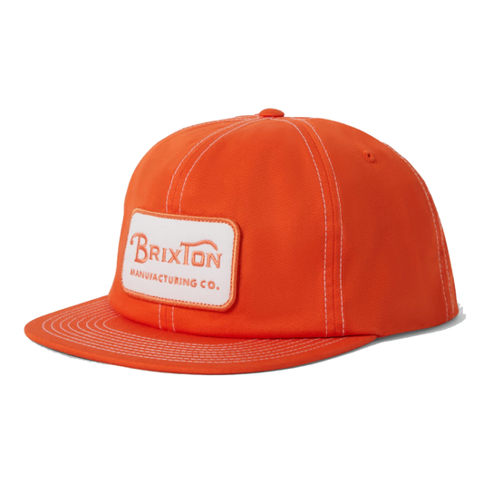 Brixton Grade Snapback Solar Orange