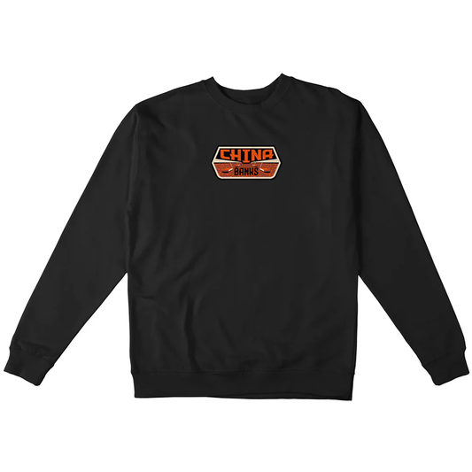 Real China Banks Crewneck Black