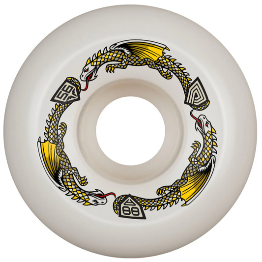 Powell Peralta Dragon Formula 56mm x 40mm 88a White