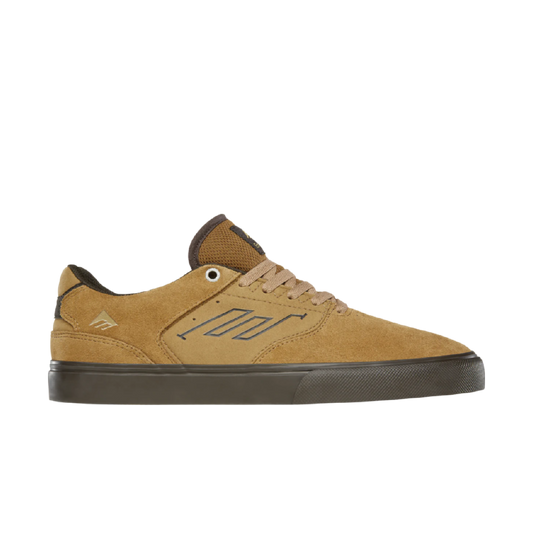 Emerica The Low Vulc Tan/Brown — skate shoes