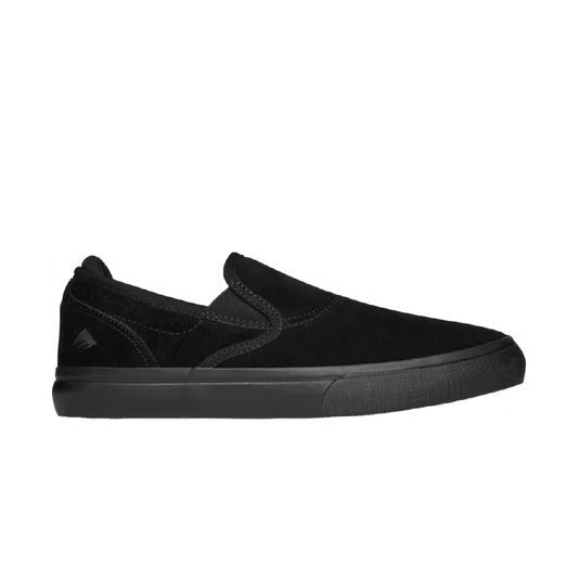 Emerica Wino G6 Slip On Black/Black — skate shoes