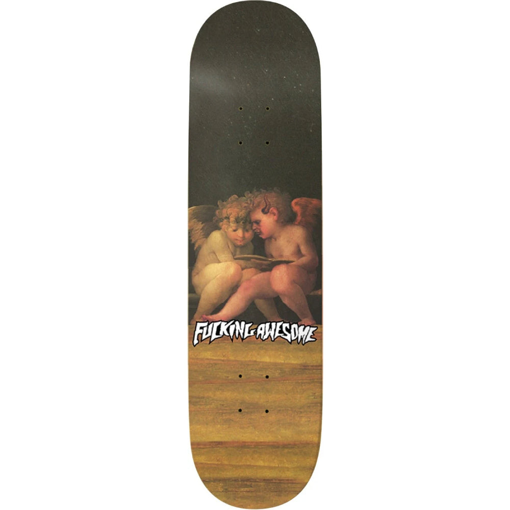 【FUCKING AWESOME】ANGEL WITH DEMONIC ANGEL TEE 3 colors Fucking Awesome Tee Angel With Demonic Angel S/S (Sand