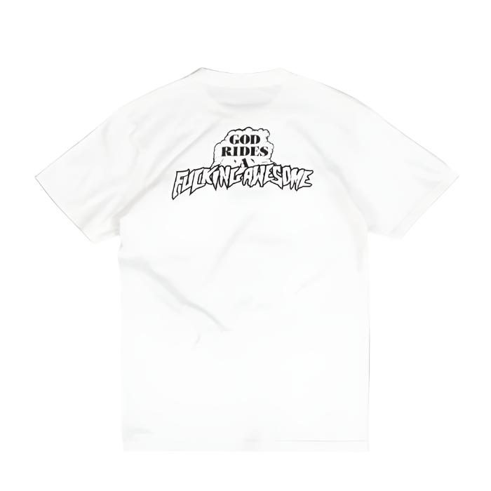 FA God Ride T-Shirt White