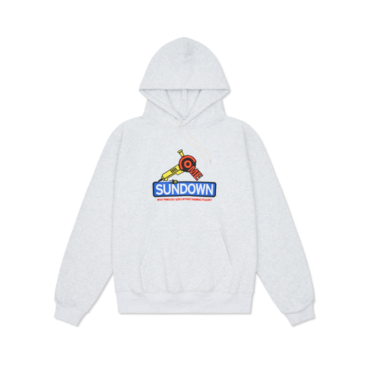 Come Sundown Power Hood Snow Ash