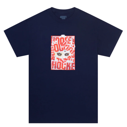Hockey War All Over T-Shirt Navy