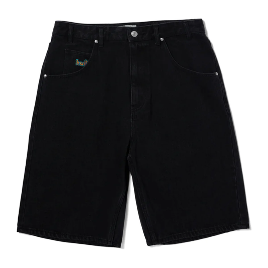 Huf Cromer Shorts Washed Black