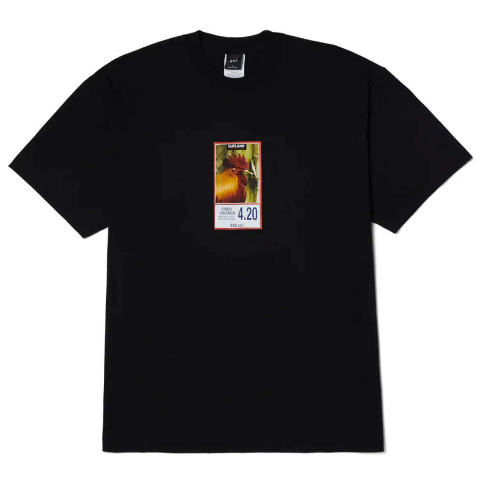 Huf Fried T-Shirt Black