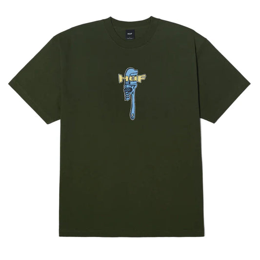 Huf Vise T-Shirt Hunter Green