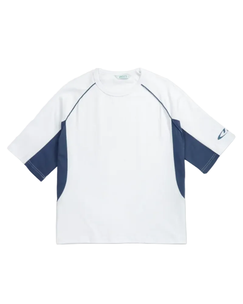 ICHPIG Optic Panel T-Shirt White/Steel