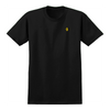 Krooked Embroidered Shmoo T-Shirt Black/Yellow