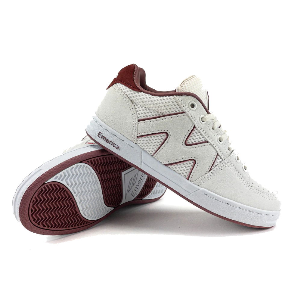 Emerica OG-1 Skateshop Day White/Burgundy