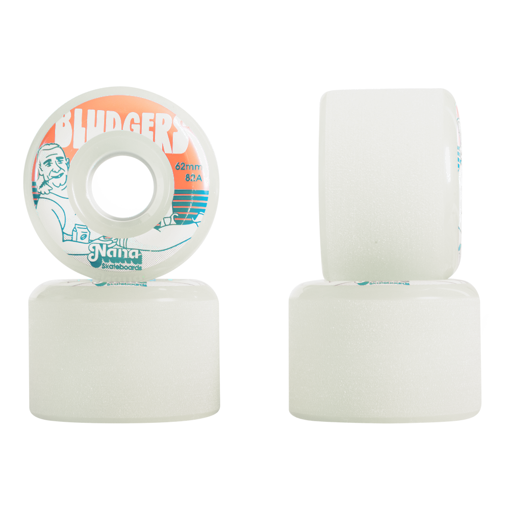 Nana Bludgers Cool Grey Wheels 69mm