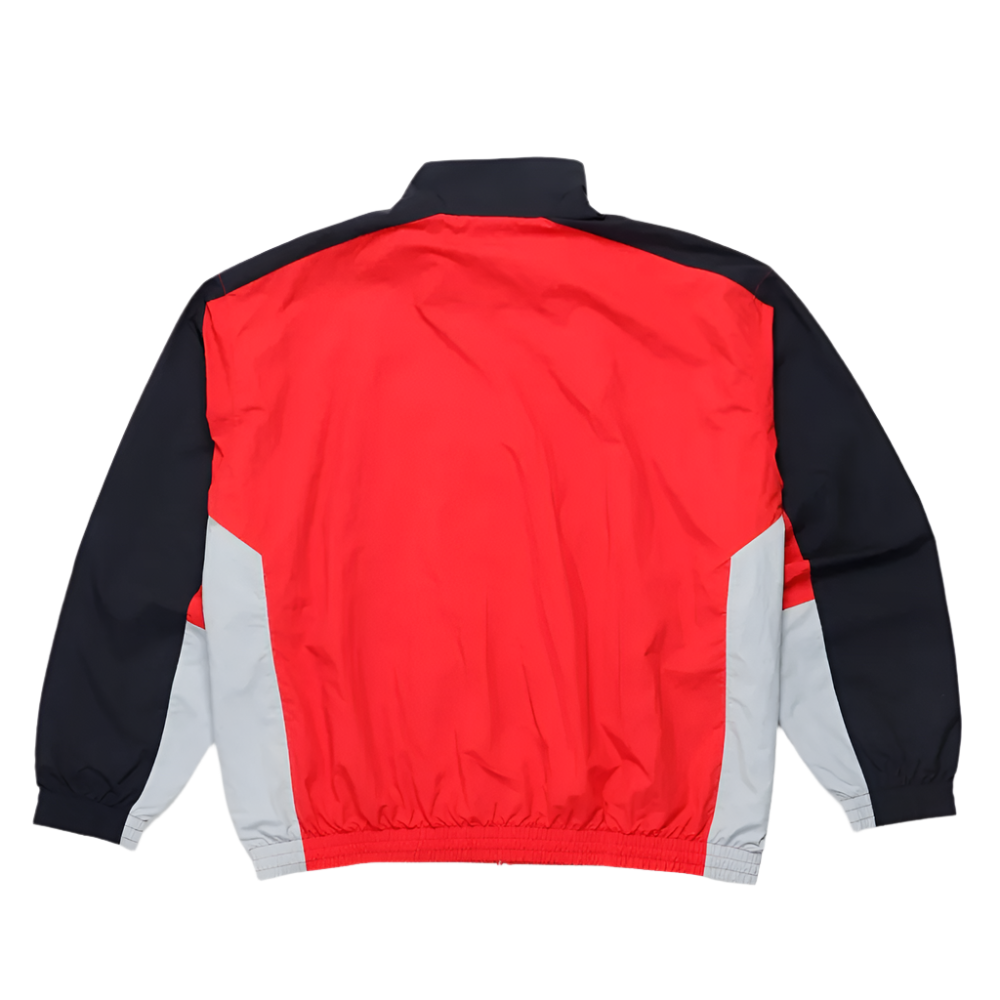 Nike Club Men's Oversized Woven Track Jacket Red/Black/Light Smoke Grey/White