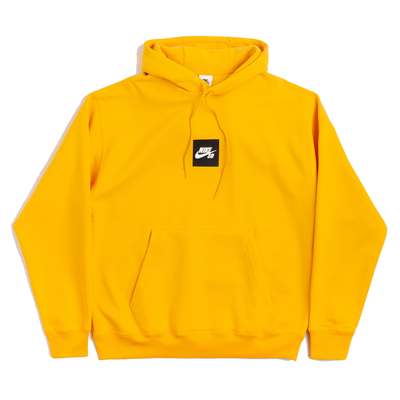 Nike SB Fleece Hood Box Logo Yellow