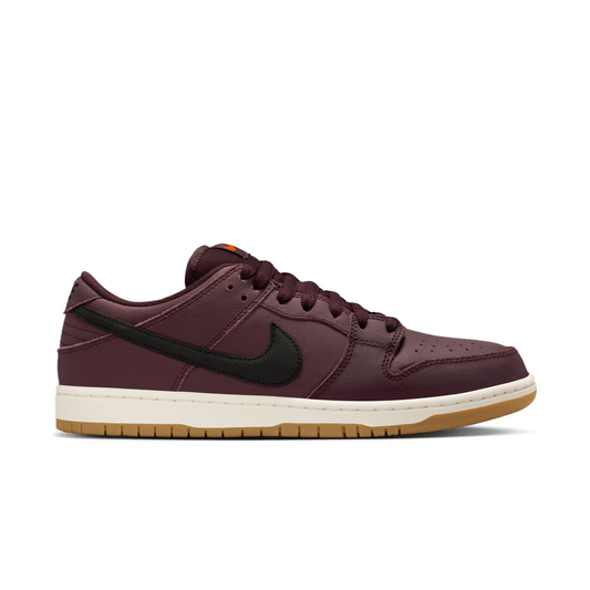 Nike SB Dunk Low Pro ISO Burgundy Crush — skate shoes