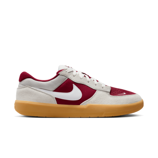 Nike SB Force 58 Team Red/White/Summit White — skate shoes