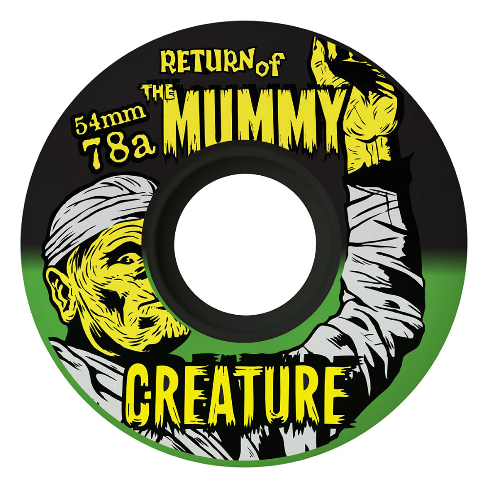 OJ - Creature Mummy Keyframe Green/Black 54MM 78A Wheels
