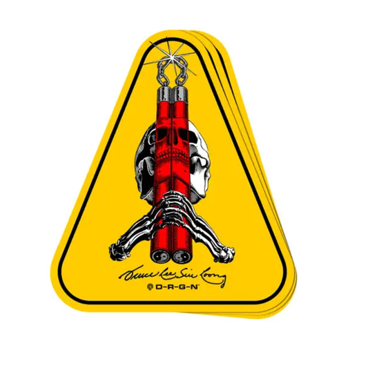 Powell Peralta Skull & Nunchucks Sticker