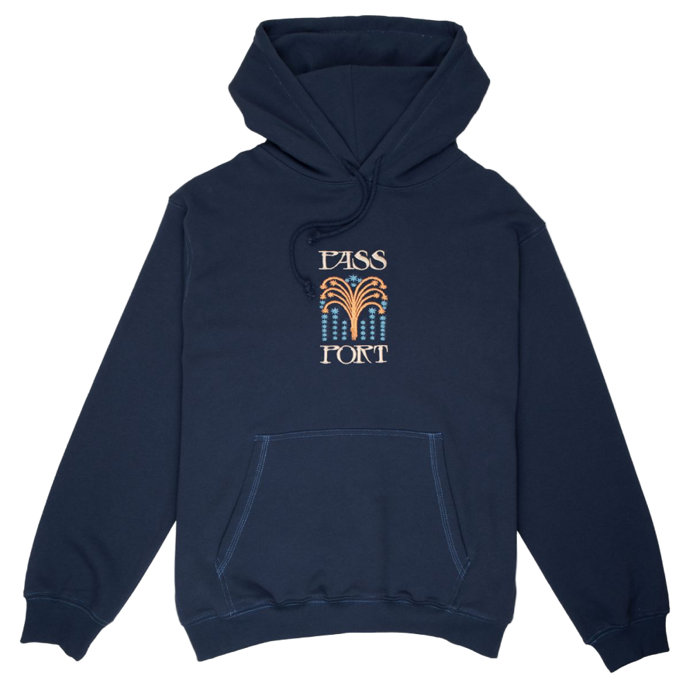 Pass~Port Roman Candle Navy Hoodie