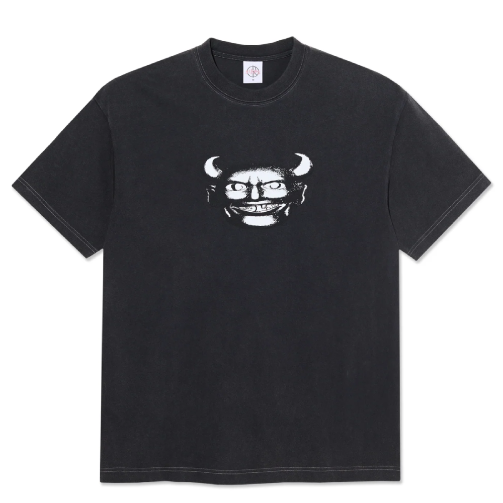Polar Devil T-Shirt Silver/Black