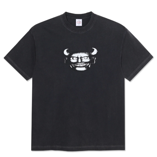 Polar Devil T-Shirt Silver/Black