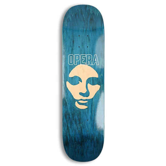 Opera Die Cut Mask Blue Symmetrical Deck 8.25