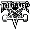 Thrasher Skategoat Sticker Large