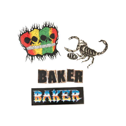 Baker Skulls N Stuff Stickers
