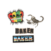 Baker Skulls N Stuff Stickers