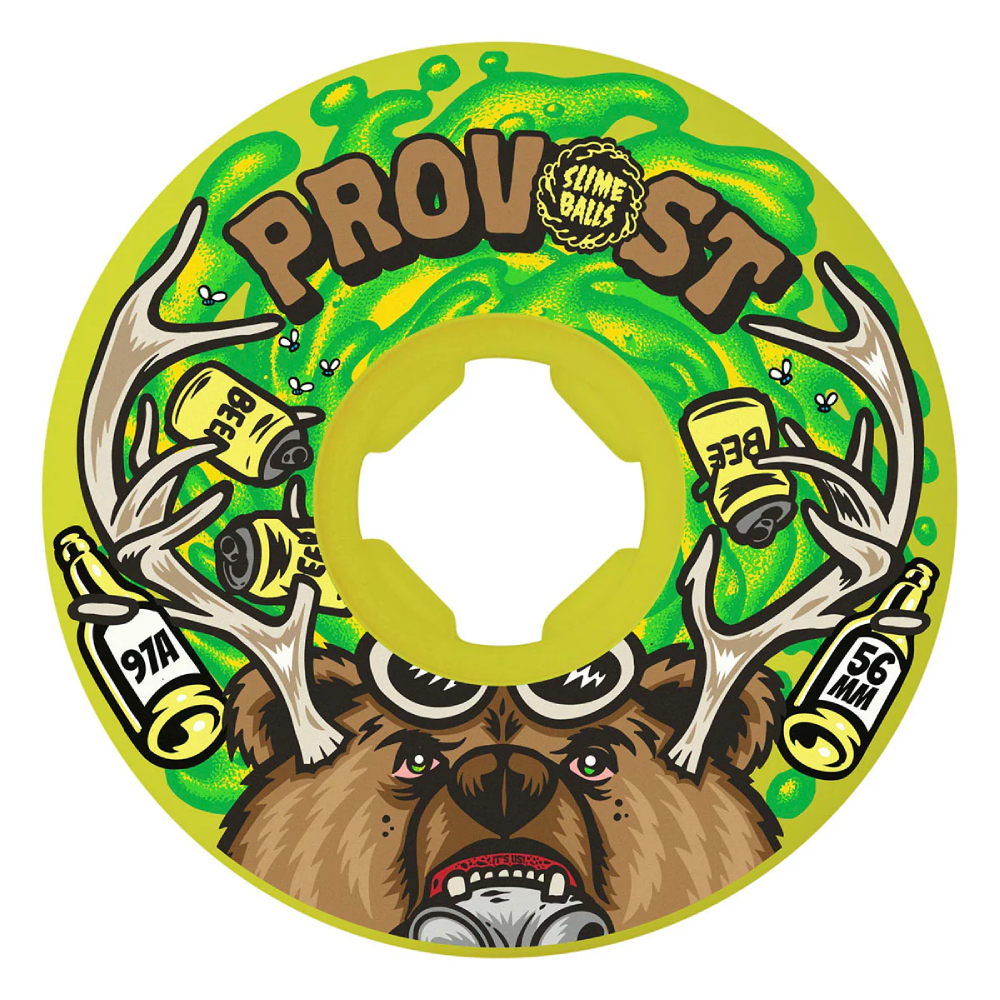 Slime Balls Provost Beer Guest Vomit Mini Green 56mm 97a Wheels