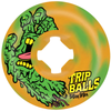 Slime Balls Face Melter Trip Balls Green Orange Swirl 56mm 99a