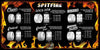 Spitfire Formula Four 99 Duro Multiswirl Wheels 54mm