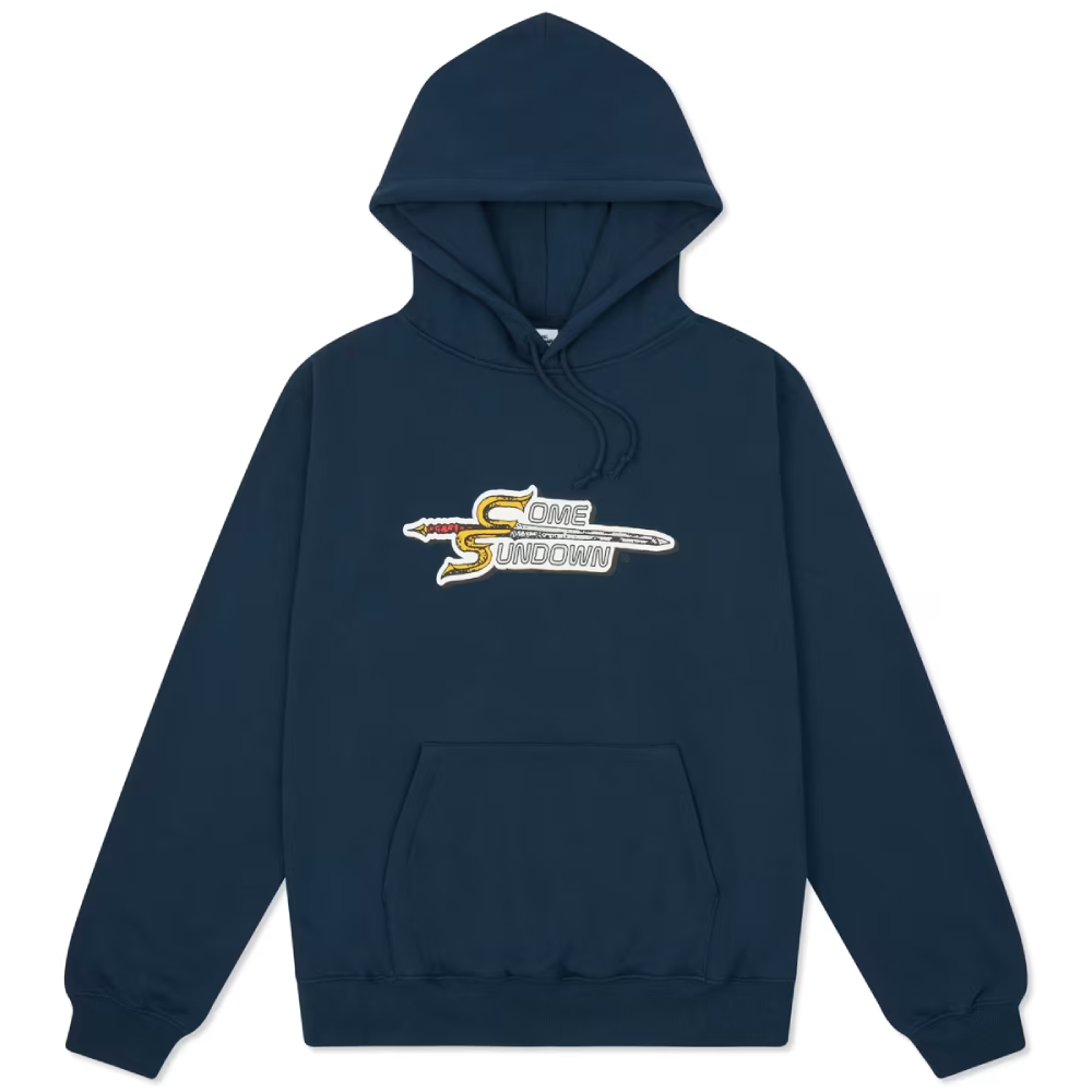 Come Sundown Into Battle Hood Navy