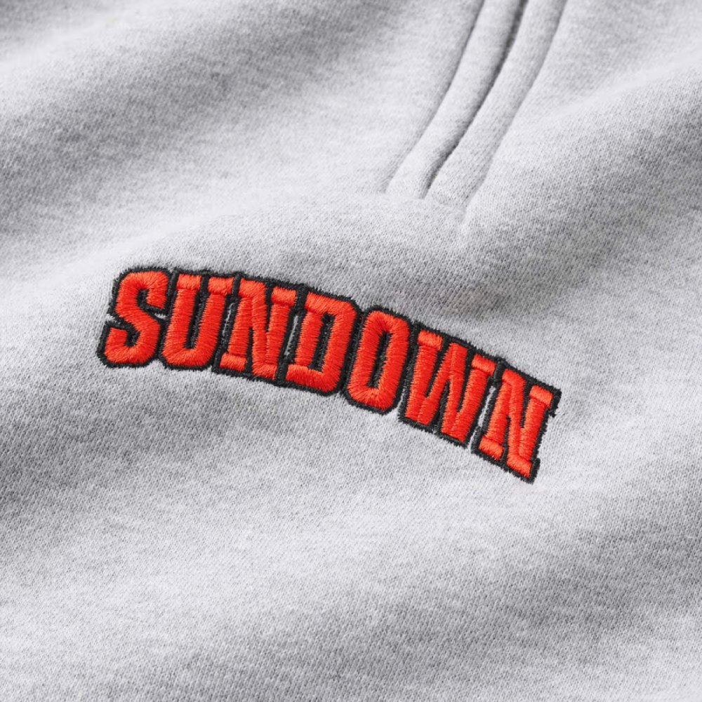 Come Sundown - Sundown Quarter Zip Fleece Grey/Navy