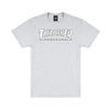 Thrasher Outlined Tee Grey/White