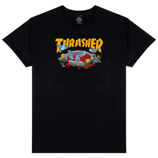 Thrasher Blood Bath T-Shirt Black