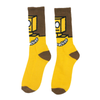 Toy Machine Robot Sock Mustard