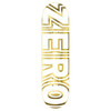 Zero Bold White/Gold Foil Deck 8.25