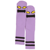 Toy Machine Monster Face Socks Lavender